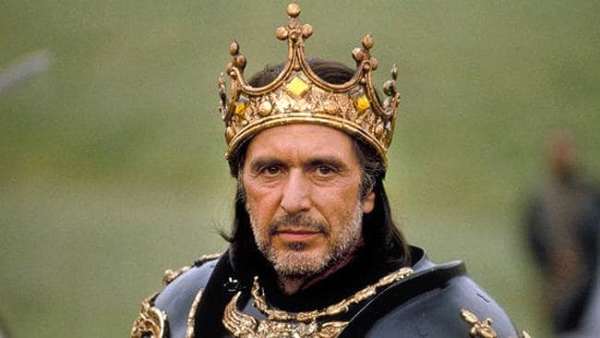 آل پاچینو در نقش شاه لیر